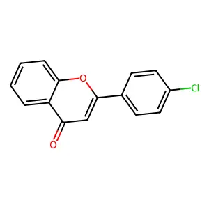 4'-Chloroflavone structure