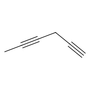 1,4-Hexadiyne structure