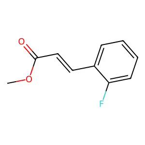 Methyl 3-(2-fluorophenyl)prop-2-enoate structure