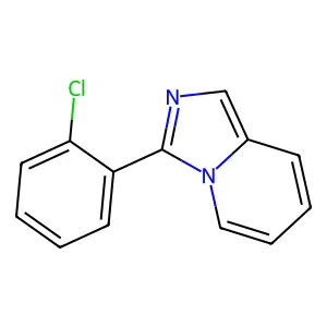 3-(2-Chlorophenyl)imidazo[1,5-a]pyridine structure