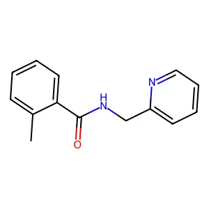 2-methyl-N-(2-pyridinylmethyl)benzamide structure