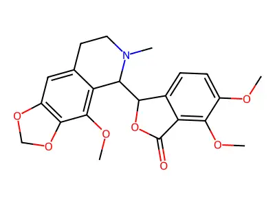 那可丁 structure
