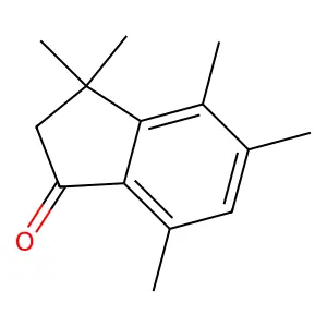 1H-Inden-1-one, 2,3-dihydro-3,3,4,5,7-pentamethyl- structure