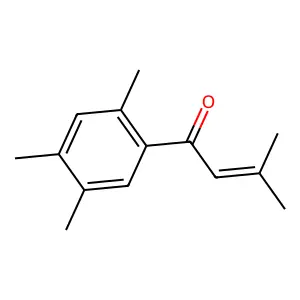 Crotonophenone, 2',3,4',5'-tetramethyl- structure
