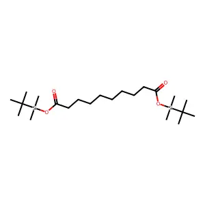 Bis[tert-butyl(dimethyl)silyl] sebacate structure