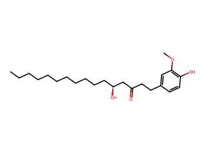 (+-)-(12)-Gingerol structure