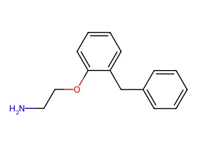 [2-(2-Benzylphenoxy)ethyl]amine hydrochloride structure