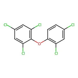 2,2',4,4',6-五氯二苯醚 structure