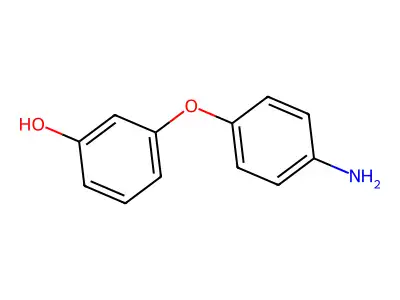 Phenol, 3-(4-aminophenoxy)- structure