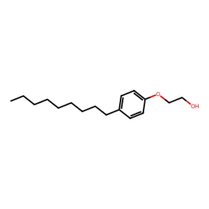 2-(p-Nonylphenoxy)ethanol structure