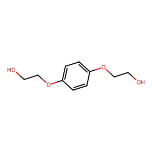2,2'-(p-Phenylenedioxy)diethanol structure