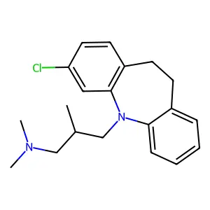 3-氯-β-甲基丙咪嗪 structure