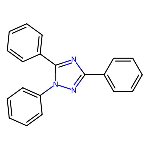 1H-1,2,4-Triazole, 1,3,5-triphenyl- structure