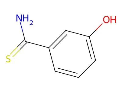 3-Hydroxybenzene-1-carbothioamide structure