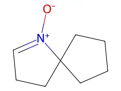 2-氮杂-2-环戊烯螺环戊烷-2-氧化物 structure