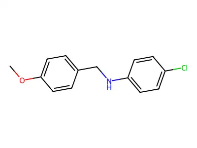 N-(4-Chlorophenyl)-4-methoxybenzylamine structure