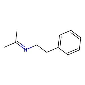 Phenethylamine, N-isopropylidene- structure