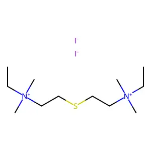 Tiametonium Iodide structure
