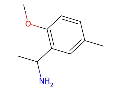 1-(2-Methoxy-5-methylphenyl)ethan-1-amine structure