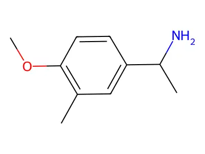 1-(4-Methoxy-3-methylphenyl)ethanamine structure