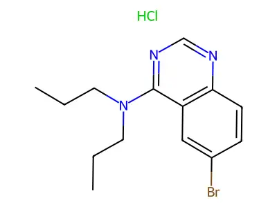 C14H19BrClN3 structure