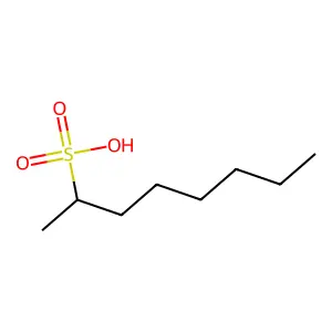 2-辛烷磺酸 structure