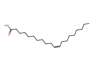 trans-11-Icosenamide structure