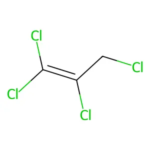 1,1,2,3-Tetrachloro-1-propene structure