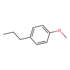 4-丙基苯甲醚 structure
