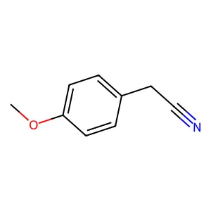 对甲氧基苯乙腈 structure