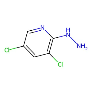 3,5-Dichloro-2-hydrazinylpyridine structure