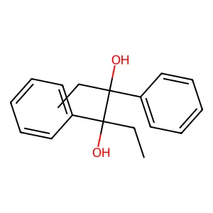3,4-Diphenylhexane-3,4-diol structure