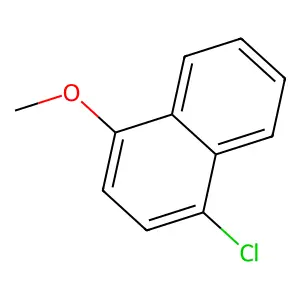 1-Chloro-4-methoxynaphthalene structure