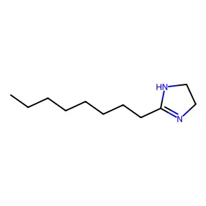 2-Imidazoline, 2-octyl- structure