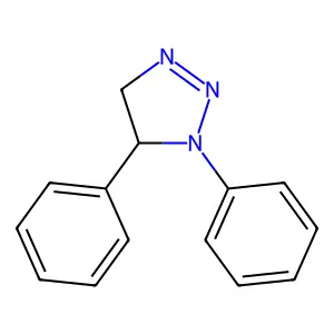 delta(sup 2)-1,2,3-Triazoline, 1,5-diphenyl- structure
