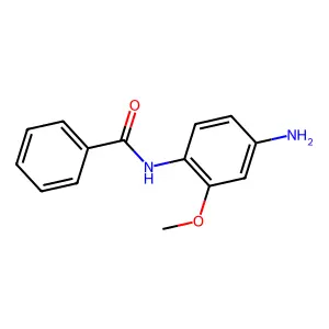 N-(4-amino-2-methoxyphenyl)benzamide structure