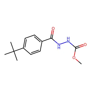 Methyl 2-(4-tert-butylbenzoyl)hydrazinecarboxylate structure