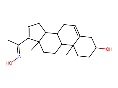 16-Dehydropregnenolone oxime structure