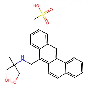 2-Benzoxazolamine,N-cyclohexyl structure