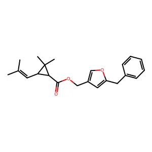 苄呋菊酯 structure