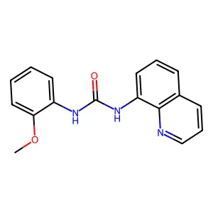 1-(2-Methoxyphenyl)-3-quinolin-8-ylurea structure
