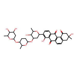 Urdamycin B structure