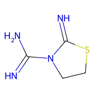 2-Imino-1,3-thiazolidine-3-carboximidamide structure
