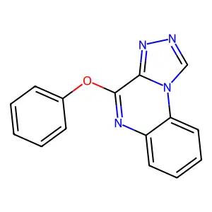 Phenyl [1,2,4]triazolo[4,3-a]quinoxalin-4-yl ether structure