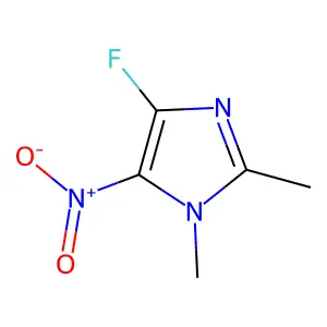 1H-Imidazole, 4-fluoro-1,2-dimethyl-5-nitro- structure