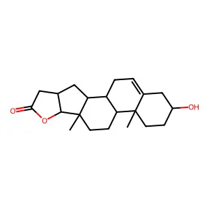 5-Androstene-3beta,17beta-diol,16beta-ylacetic acid, lactone structure