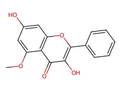 Galangin-5-methylether structure
