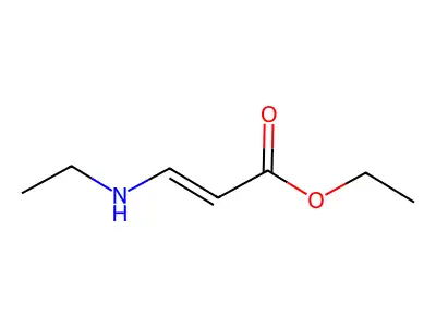 Ethyl 3-(ethylamino)acrylate structure