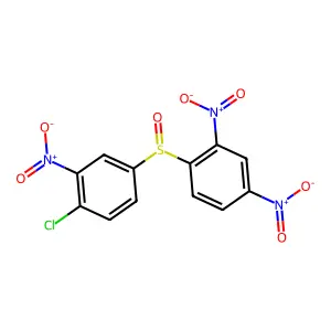 1-(4-Chloro-3-nitrophenyl)sulfinyl-2,4-dinitrobenzene structure
