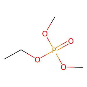 乙基二甲基磷酸酯 structure